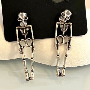 Skelton Earrings NWT